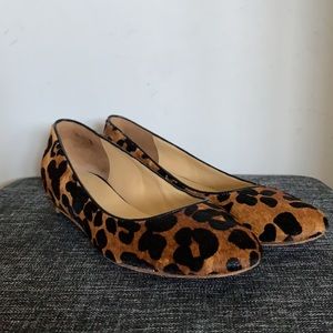 Cole Haan Leopard Leather Astoria Ballet Flats